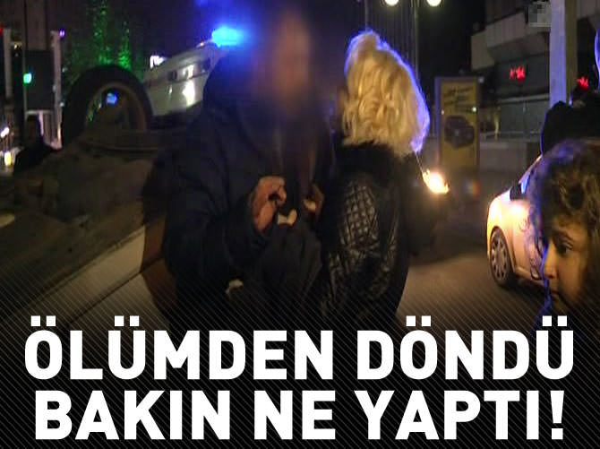 Ölümden döndü, telefonunu sordu