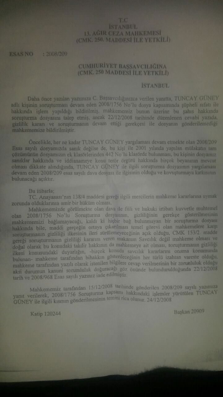Tuncay Güney'i Zekeriya Öz kaçırdı iddiası - 3
