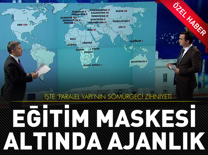 Eğitim maskesi altında ajanlık mı?