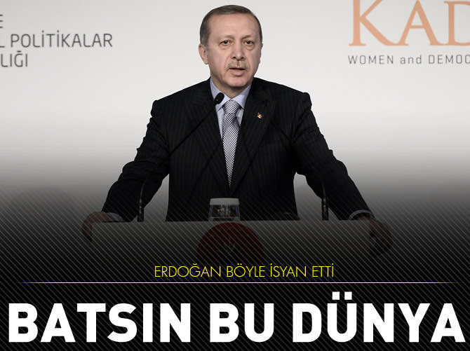 Erdoğan: Ben hukuk arıyorum