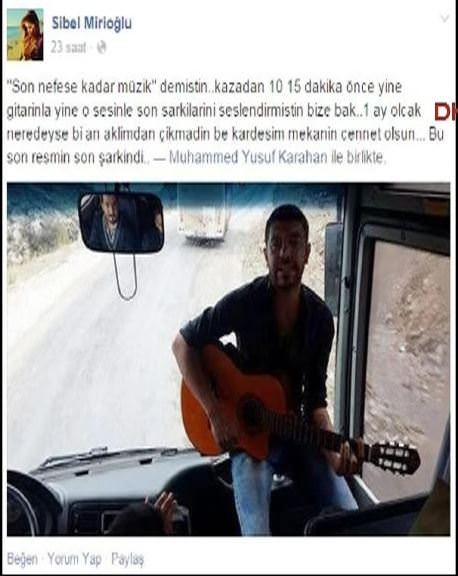 Genç kızdan ağlatan mesaj - 1