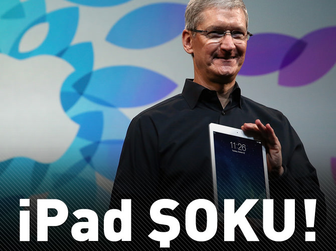 iPad satışları ilk kez düşüyor