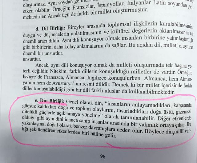 Ders kitabındaki 'din' tarifi tepki çekti - 2