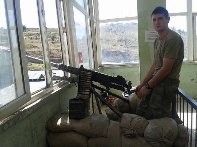 Şehit er son fotoğrafını dün paylaşmış