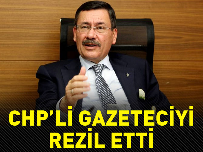 CHP'li gazeteciyi rezil etti