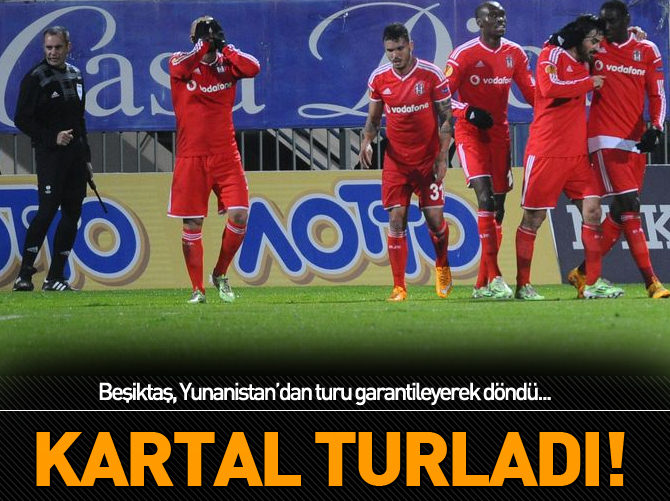 Beşiktaş Yunanistan'dan turla döndü!