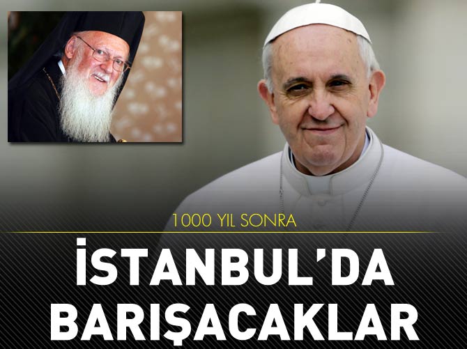 Bin yıl sonra İstanbul'da barışacaklar