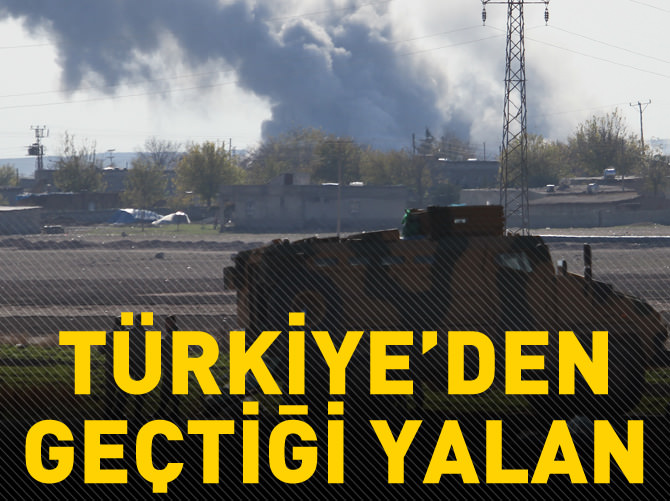 Türkiye'den geçtiği yalan