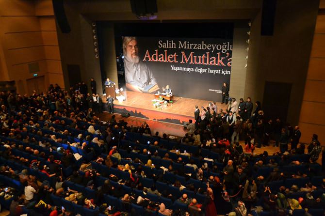 Salih Mirzabeyoğlu'nun konferansına yoğun ilgi - 1