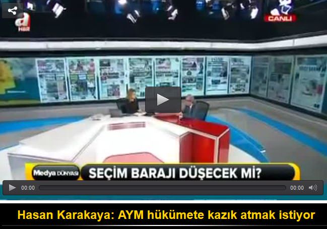 Hasan Karakaya: AYM hükümete kazık atmak istiyor