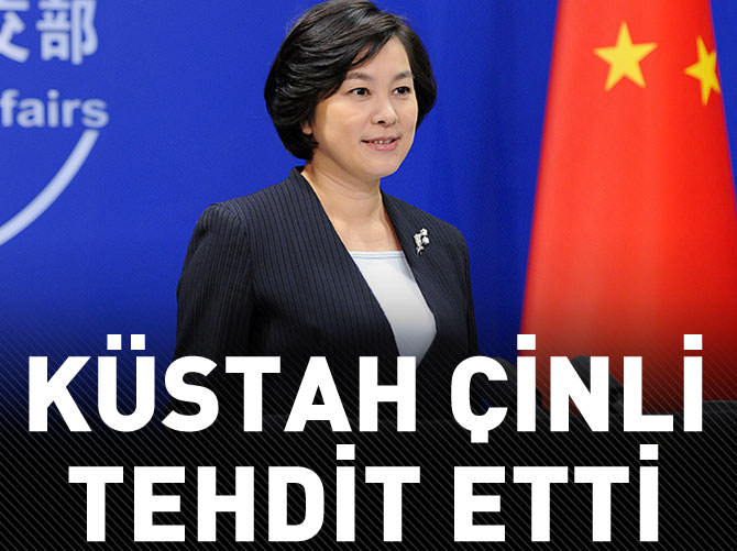 Küstah Çinli tehdit etti!