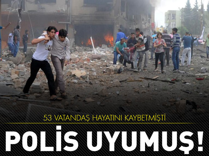 Reyhanlı saldırısında polis uyumuş!