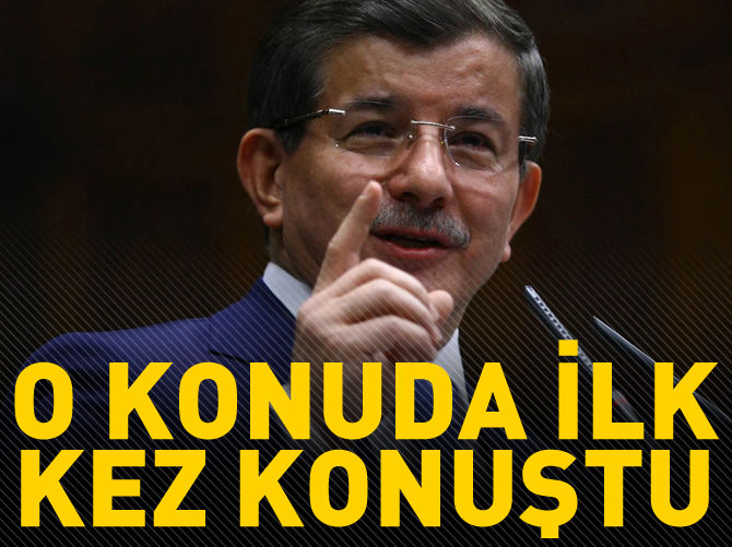 Başbakan o konuda ilk kez konuştu