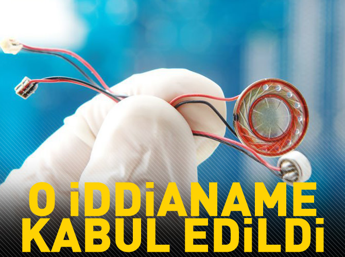Casusluk iddianamesi kabul edildi