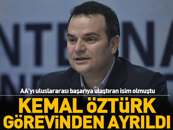 AA Genel Müdürü Öztürk görevini bıraktı!