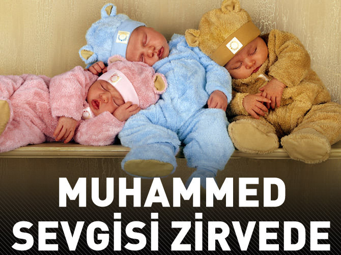 Muhammed sevgisi zirvede