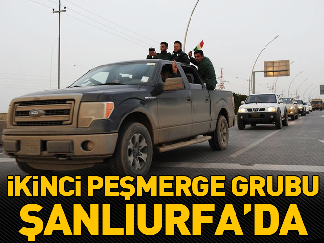 İkinci Peşmerge grubu Şanlıurfa'da