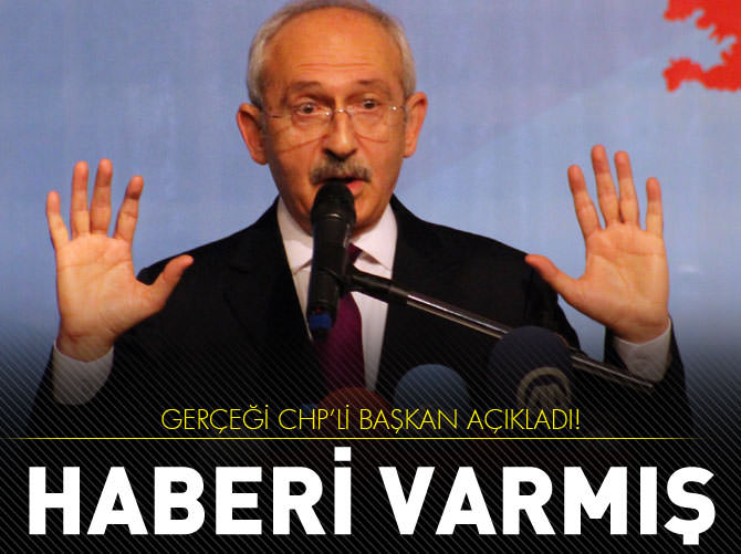 Kılıçdaroğlu'nun ağaç kıyımından haberi varmış!