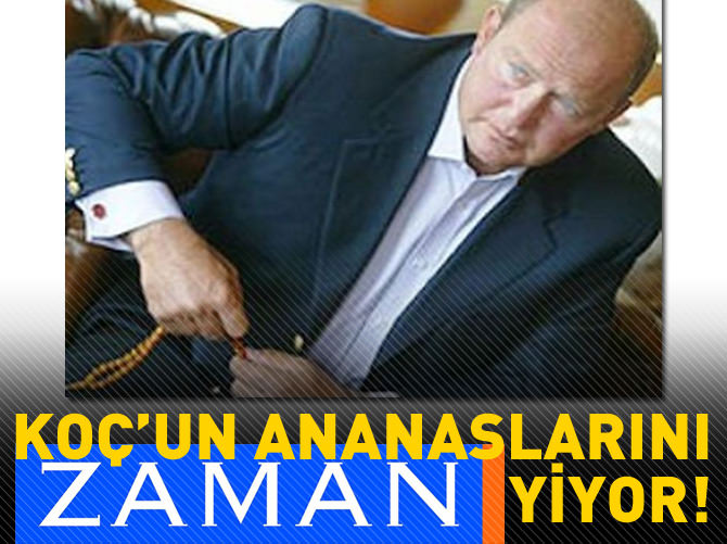 KOÇ'un ananaslarını cemaat yiyor