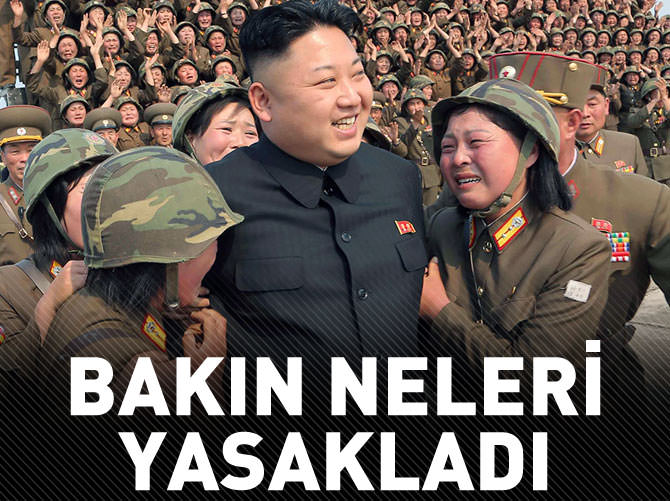 Kim Jong-un'dan yeni yasaklar