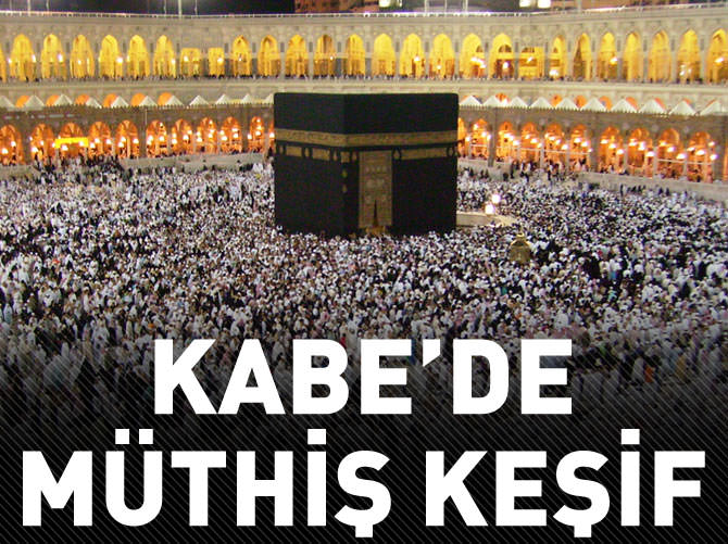 Kabe'de müthiş keşif: Mirac’ın başlangıç sütunu bulundu