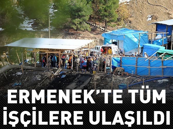 Ermenek'teki tüm işçilere ulaşıldı