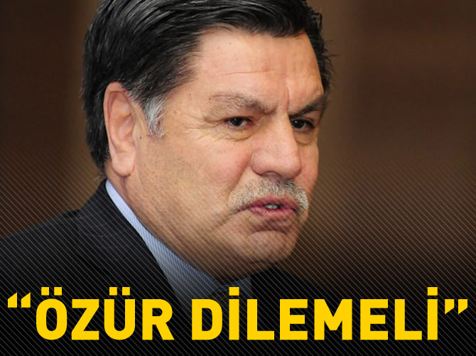 "Haşim Kılıç özür dilemeli"