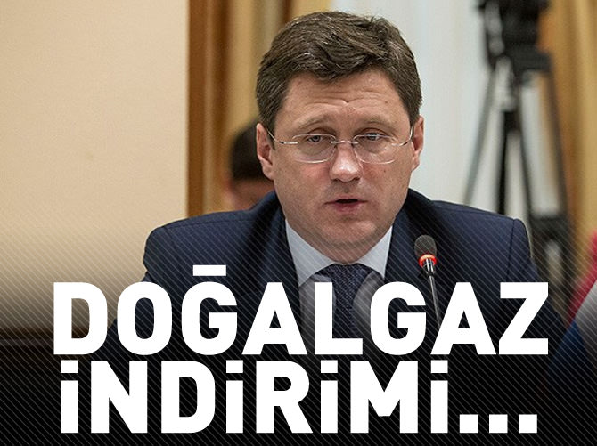 Doğalgazda indirimi yüzde 15'e çıkarabiliriz
