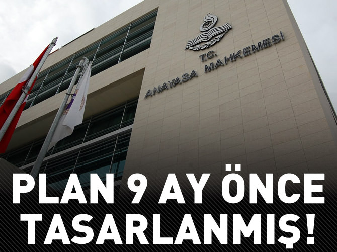 AYM'nin seçim barajı planı 9 aylık çıktı
