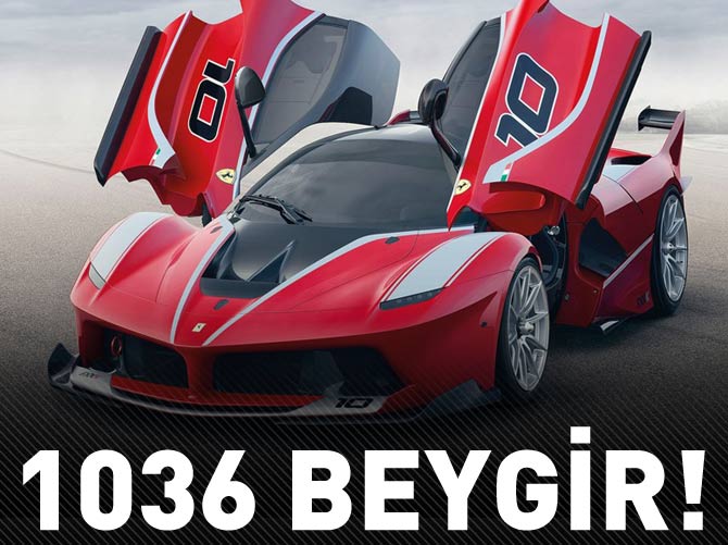 Ferrari’den 1036 beygirlik yeni pist canavarı