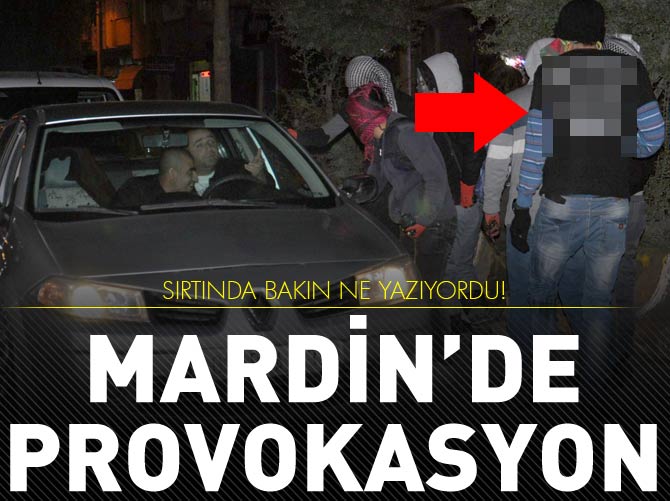 Yol kesen PKK yandaşlarına müdahale