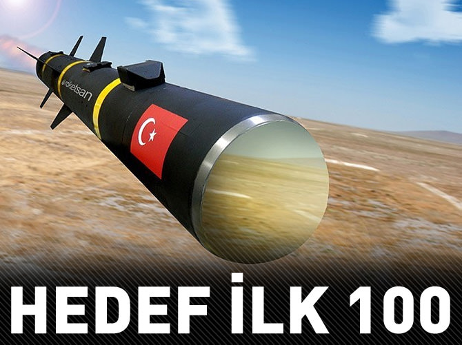 Roketsan'da hedef ilk 100'e girmek