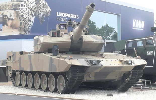 Milli tankın tek rakibi Alman Leopard - 1