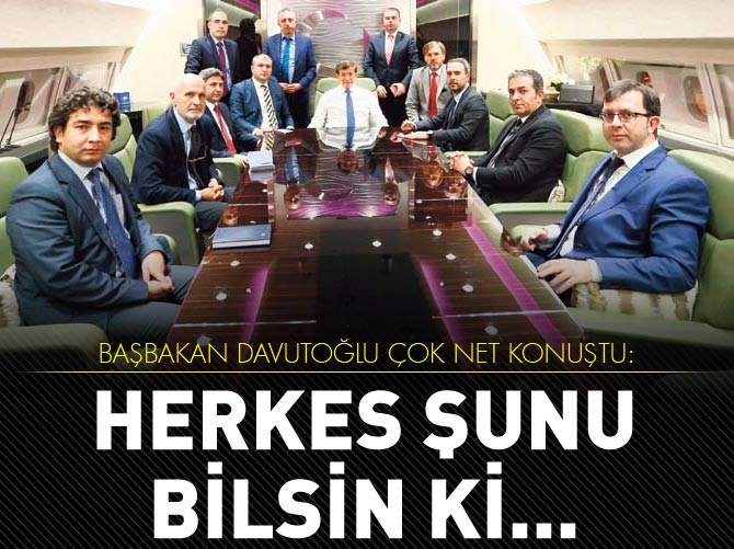 Davutoğlu: Buradan kimseye ekmek çıkmaz
