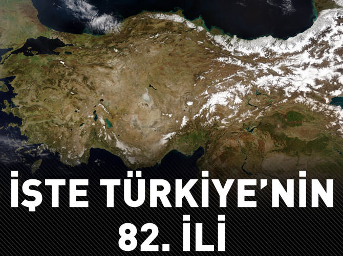 Türkiye’nin 82’nci şehri uzaylı olacak
