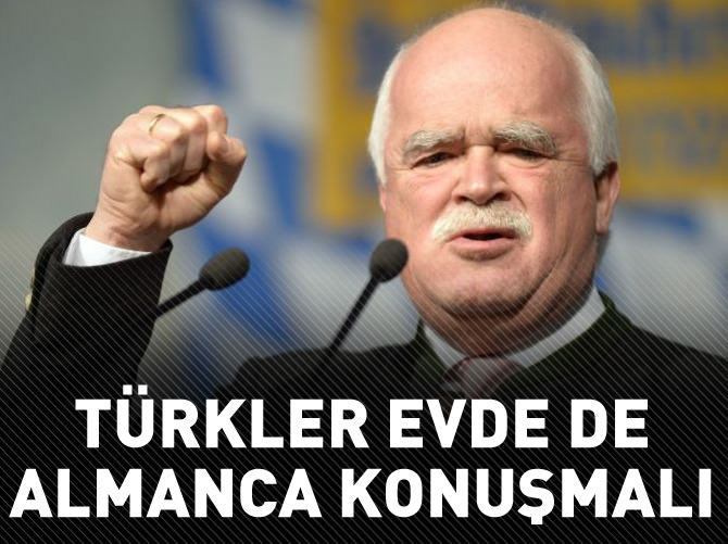 Türkler evde de Almanca konuşmalı