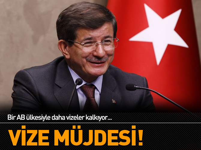 Başbakan Davutoğlu'ndan vize müjdesi!