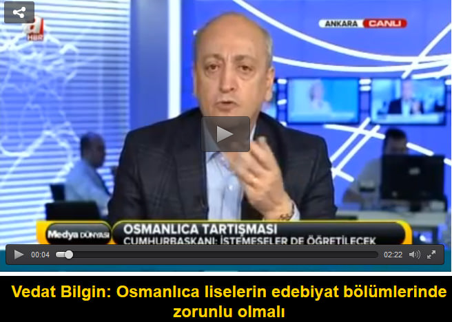 Osmanlıca liselerin edebiyat bölümlerinde zorunlu olmalı