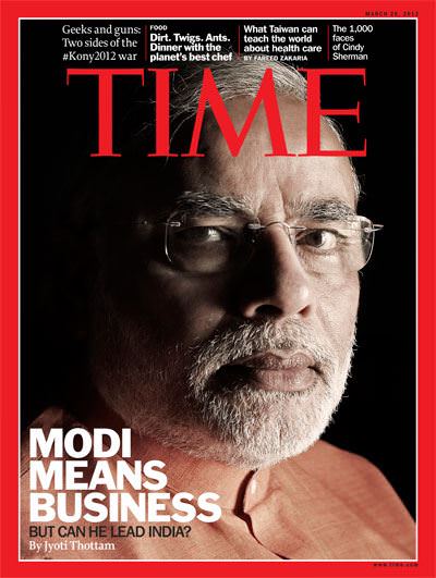 Time’ın birincisi İslam düşmanı Modi