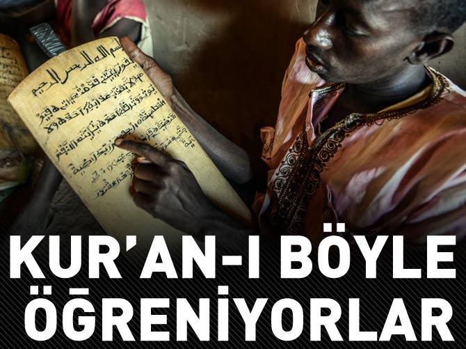 Kur'an-ı Kerim'i işte böyle öğreniyorlar