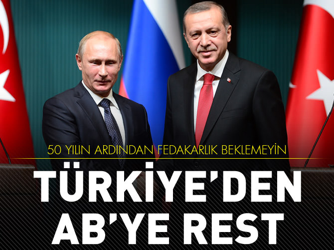 Türkiye'den AB'ye soğuk duş