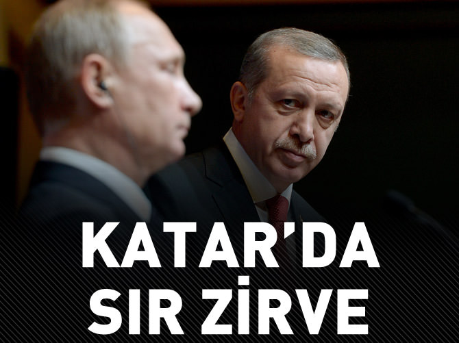 Katar'da sır zirve