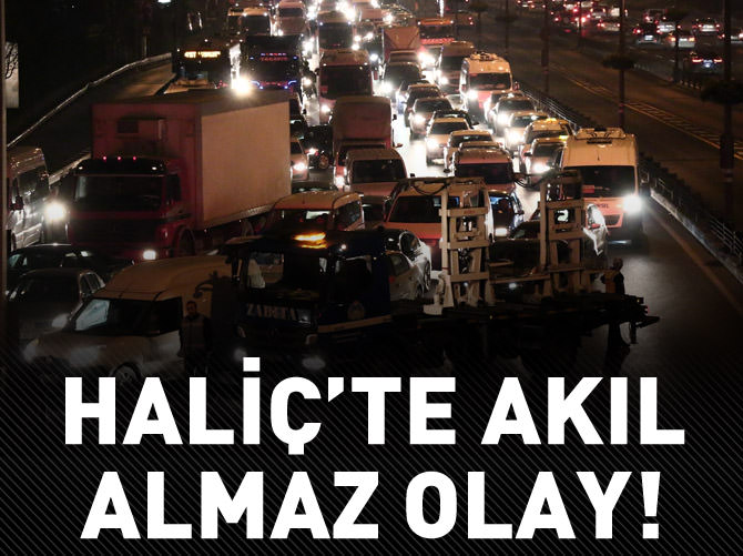 Onlarca aracın lastiği patladı!