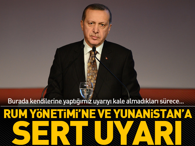 Cumhurbaşkanı Erdoğan'dan sert uyarı