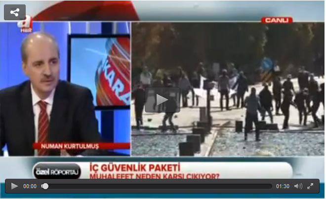 Numan Kurtulmuş: Sokak değil, barış dilini kullanın - 1