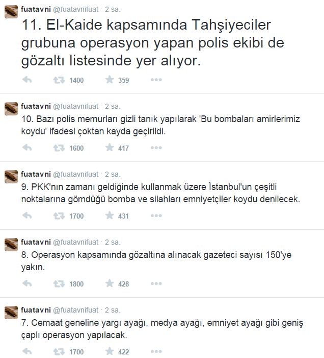 Paralel korku: Yarın operasyon yapılacak