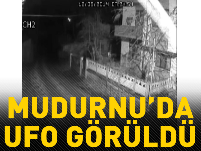 Mudurnu'da UFO iddiası