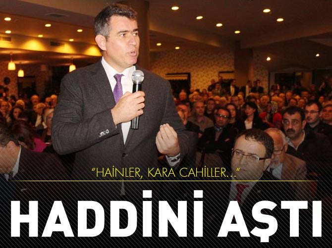 Metin Feyzioğlu yine haddini aştı