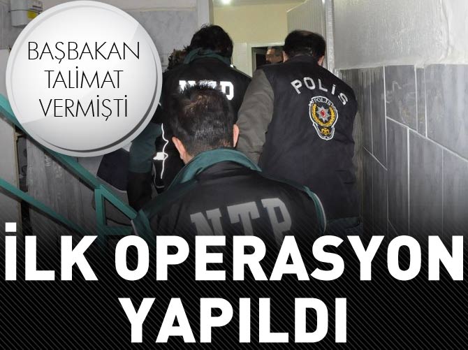 "Narkotim''den ilk operasyon