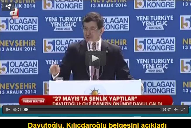 Davutoğlu: Kılıçdaroğlu’na onu bile diyemeyeceğim
